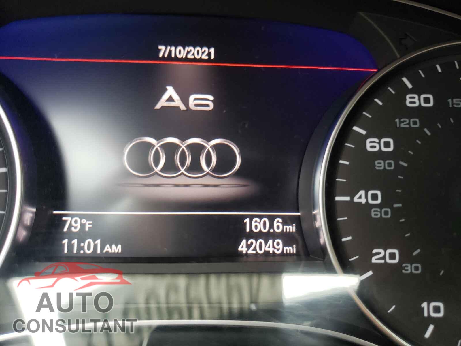 AUDI A6 2017 - WAUG8AFC1HN058631