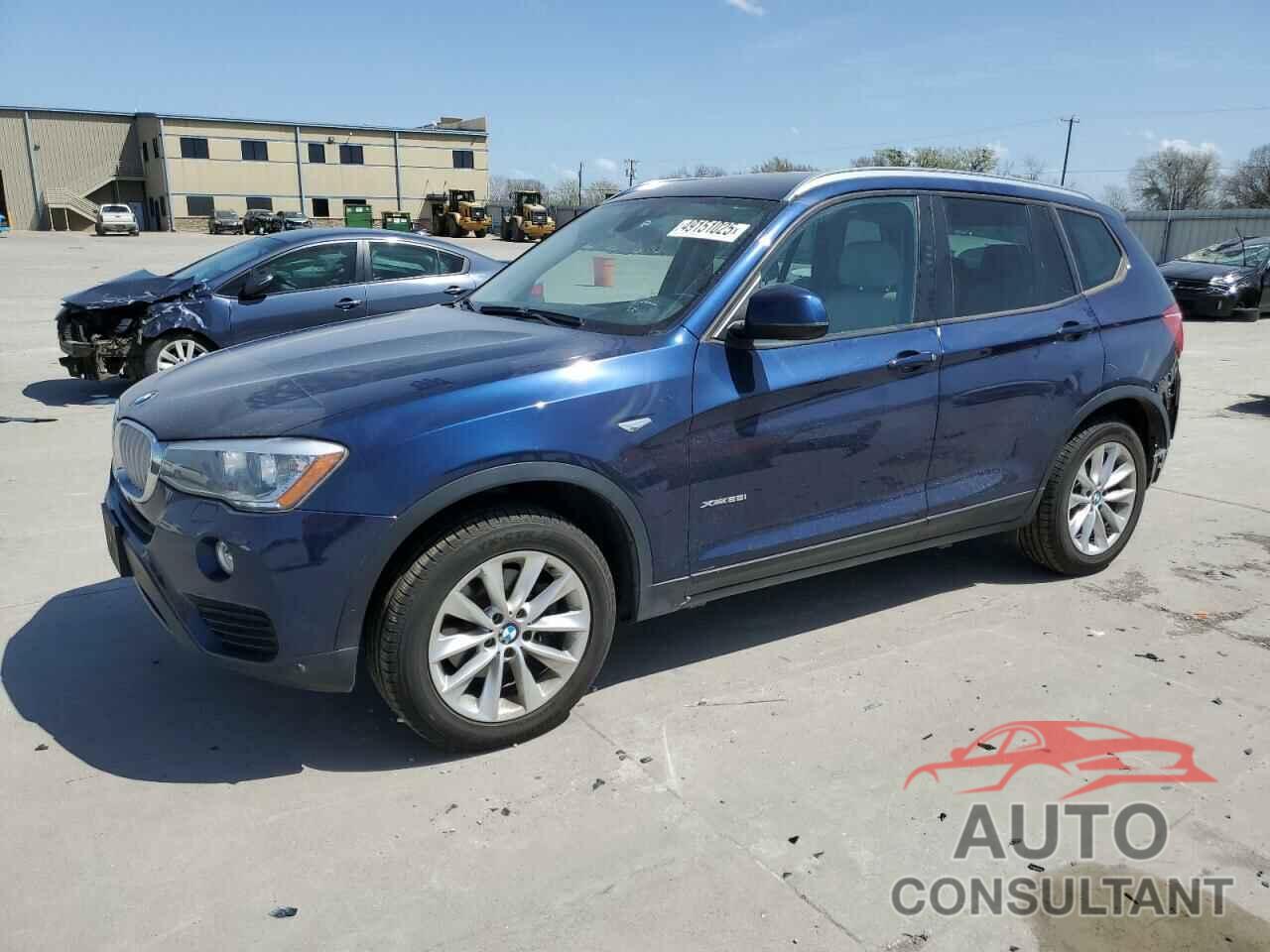 BMW X3 2015 - 5UXWX9C51F0D47249
