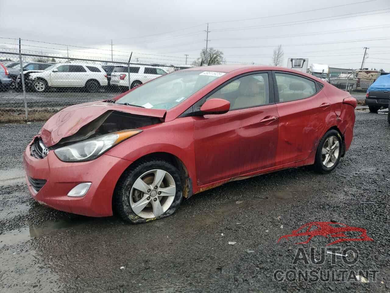 HYUNDAI ELANTRA 2013 - KMHDH4AE2DU946669