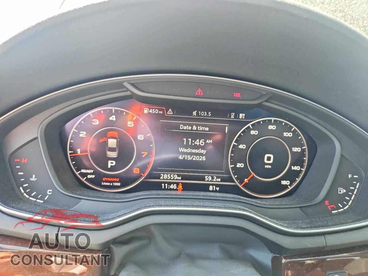 AUDI A4 2019 - WAUENAF42KN012130