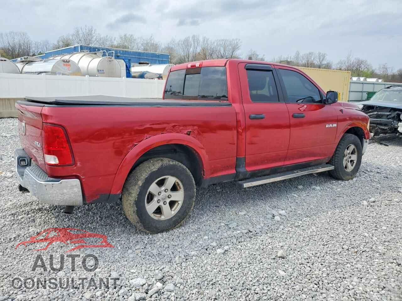 DODGE RAM 1500 2009 - 1D3HV18P89S760911