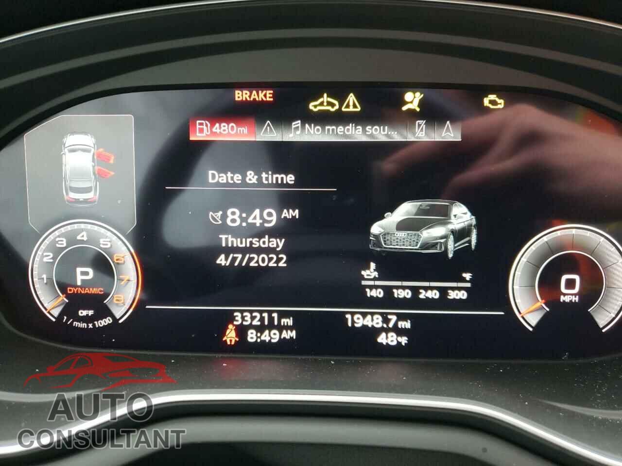 AUDI A5 2021 - WAUCBCF56MA008676