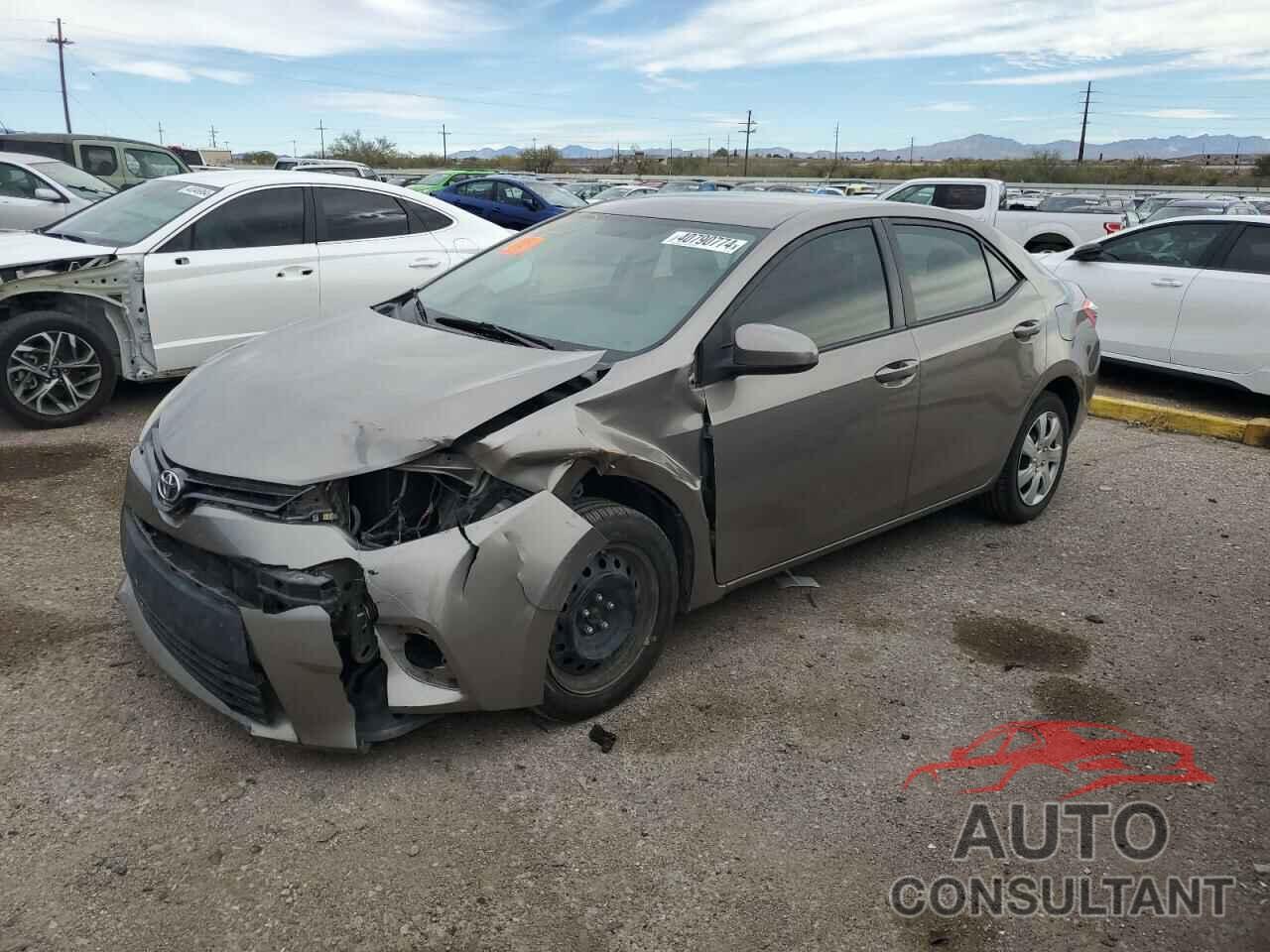 TOYOTA COROLLA 2016 - 5YFBURHE7GP449502