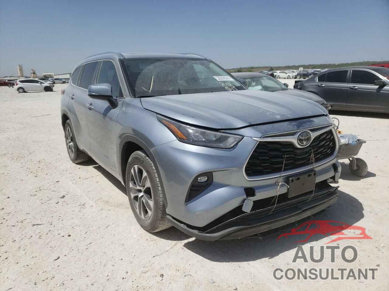 TOYOTA HIGHLANDER 2020 - 5TDGZRAH5LS006262
