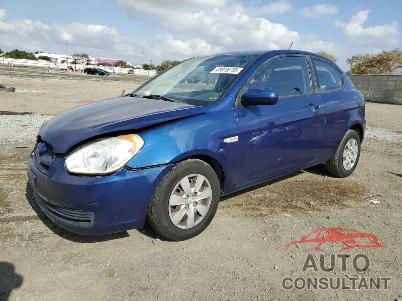 HYUNDAI ACCENT 2011 - KMHCM3AC8BU190990