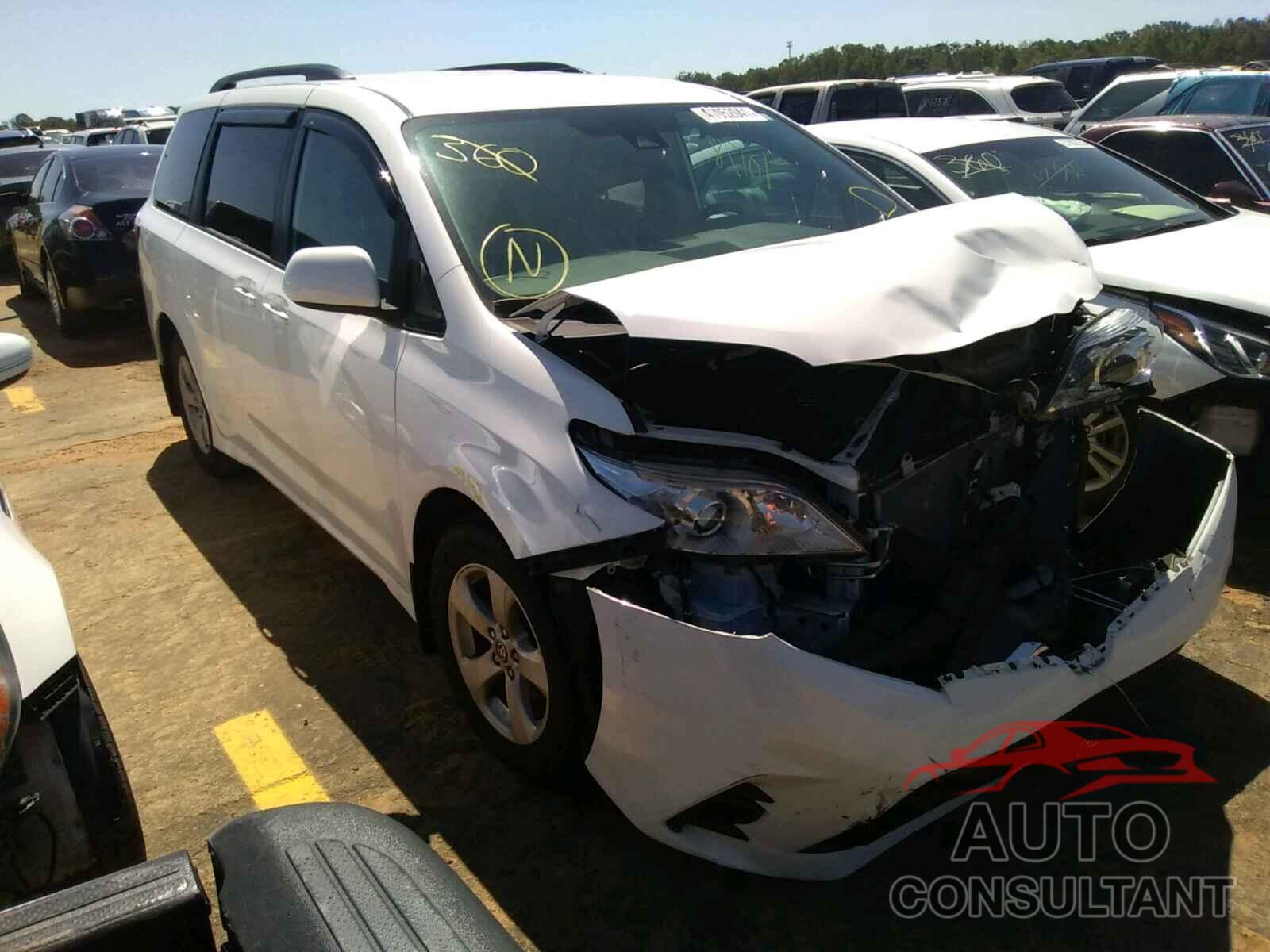 TOYOTA SIENNA 2020 - 5TDKZ3DC2LS062487