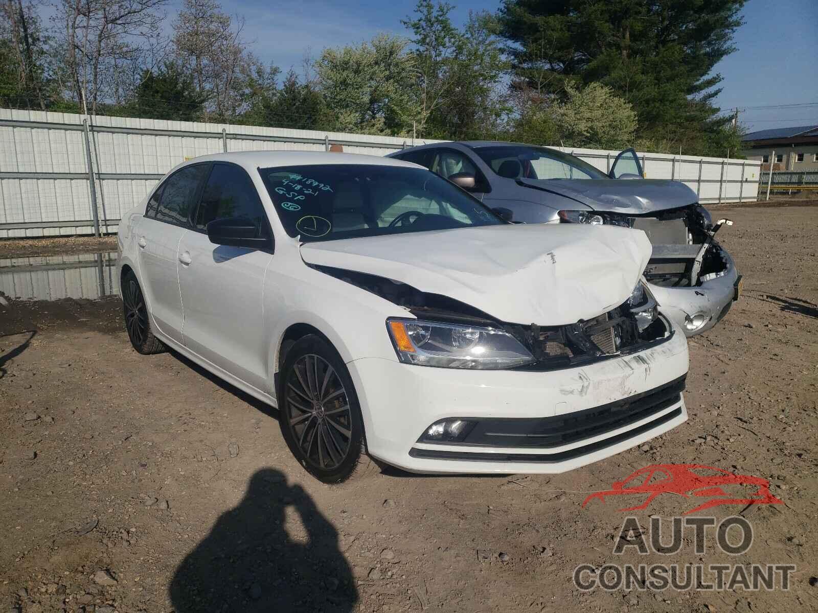 VOLKSWAGEN JETTA 2016 - 3VWD17AJ3GM298532