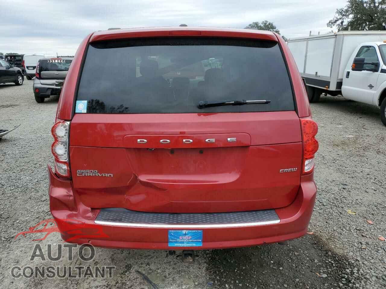 DODGE CARAVAN 2012 - 2C4RDGDGXCR340200