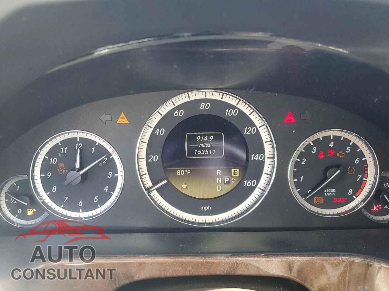 MERCEDES-BENZ E-CLASS 2012 - WDDHF8JB6CA601854