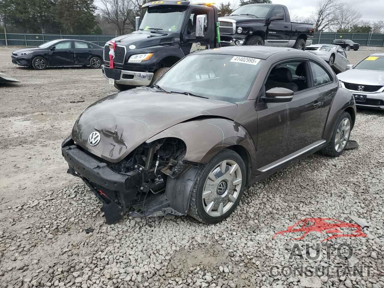 VOLKSWAGEN BEETLE 2012 - 3VWJX7AT3CM646925