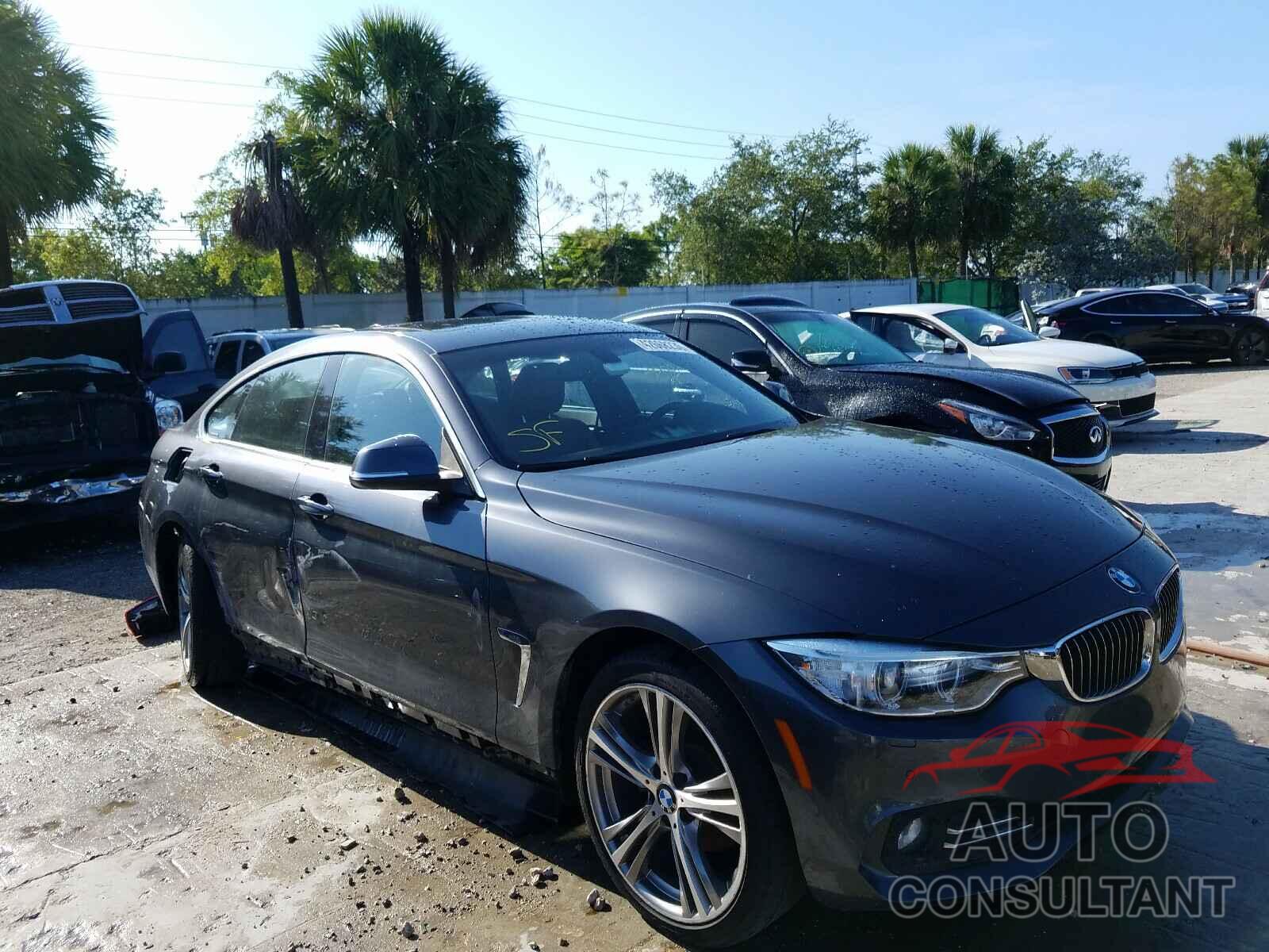 BMW 4 SERIES 2017 - WBA4F9C31HG812482