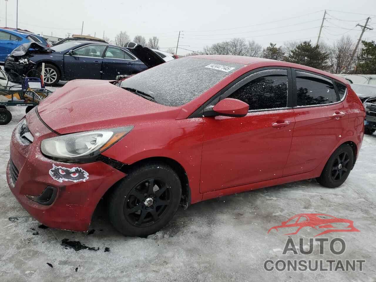 HYUNDAI ACCENT 2014 - KMHCT5AEXEU195533