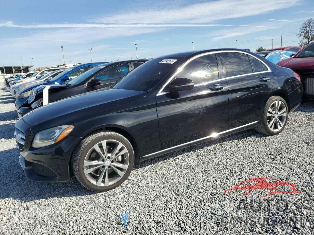 MERCEDES-BENZ C-CLASS 2017 - 55SWF4KB3HU204821