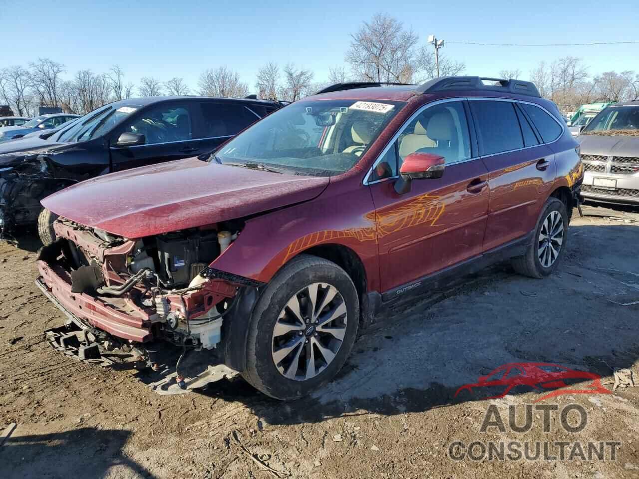 SUBARU OUTBACK 2016 - 4S4BSANC0G3217497