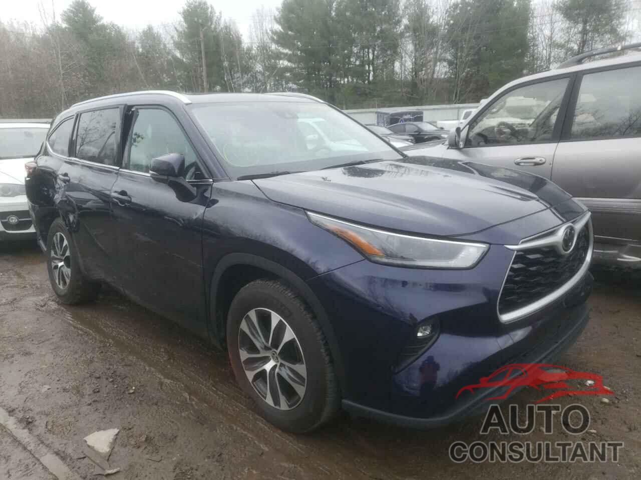 TOYOTA HIGHLANDER 2021 - 5TDGZRAH0MS517119