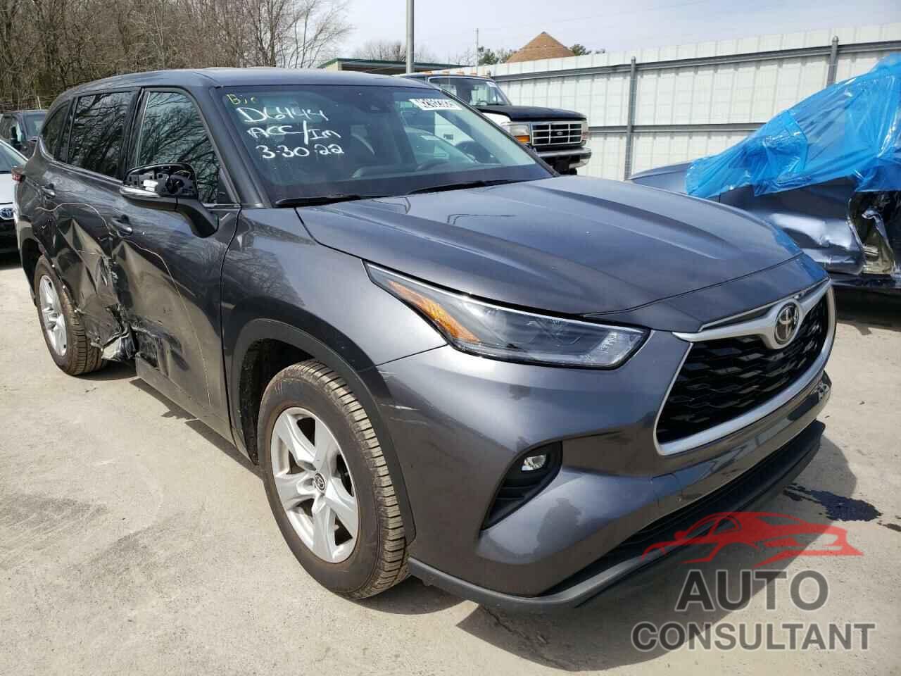 TOYOTA HIGHLANDER 2021 - 5TDZZRAH8MS517412