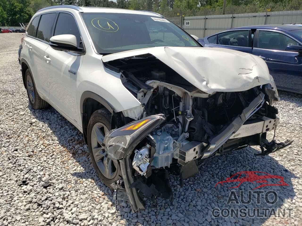 TOYOTA HIGHLANDER 2017 - 5TDDGRFH7HS036002
