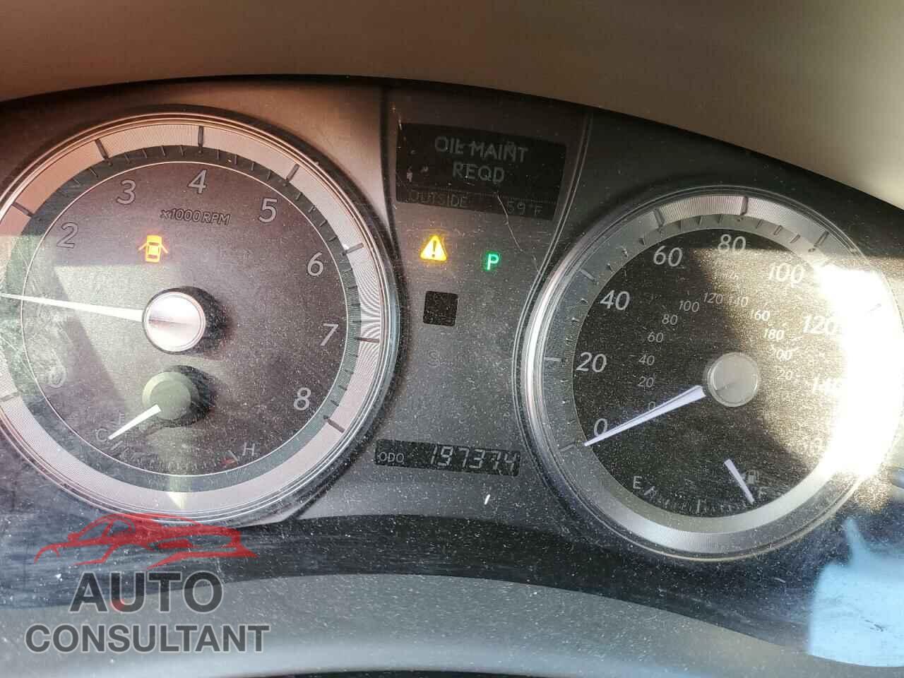 LEXUS ES350 2010 - JTHBK1EG2A2343637