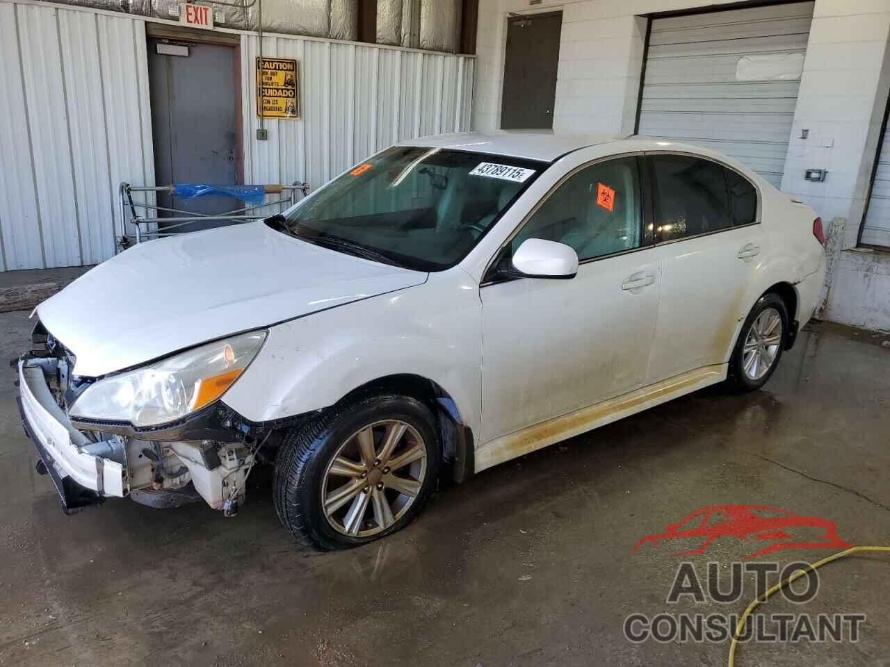 SUBARU LEGACY 2012 - 4S3BMBB6XC3025839