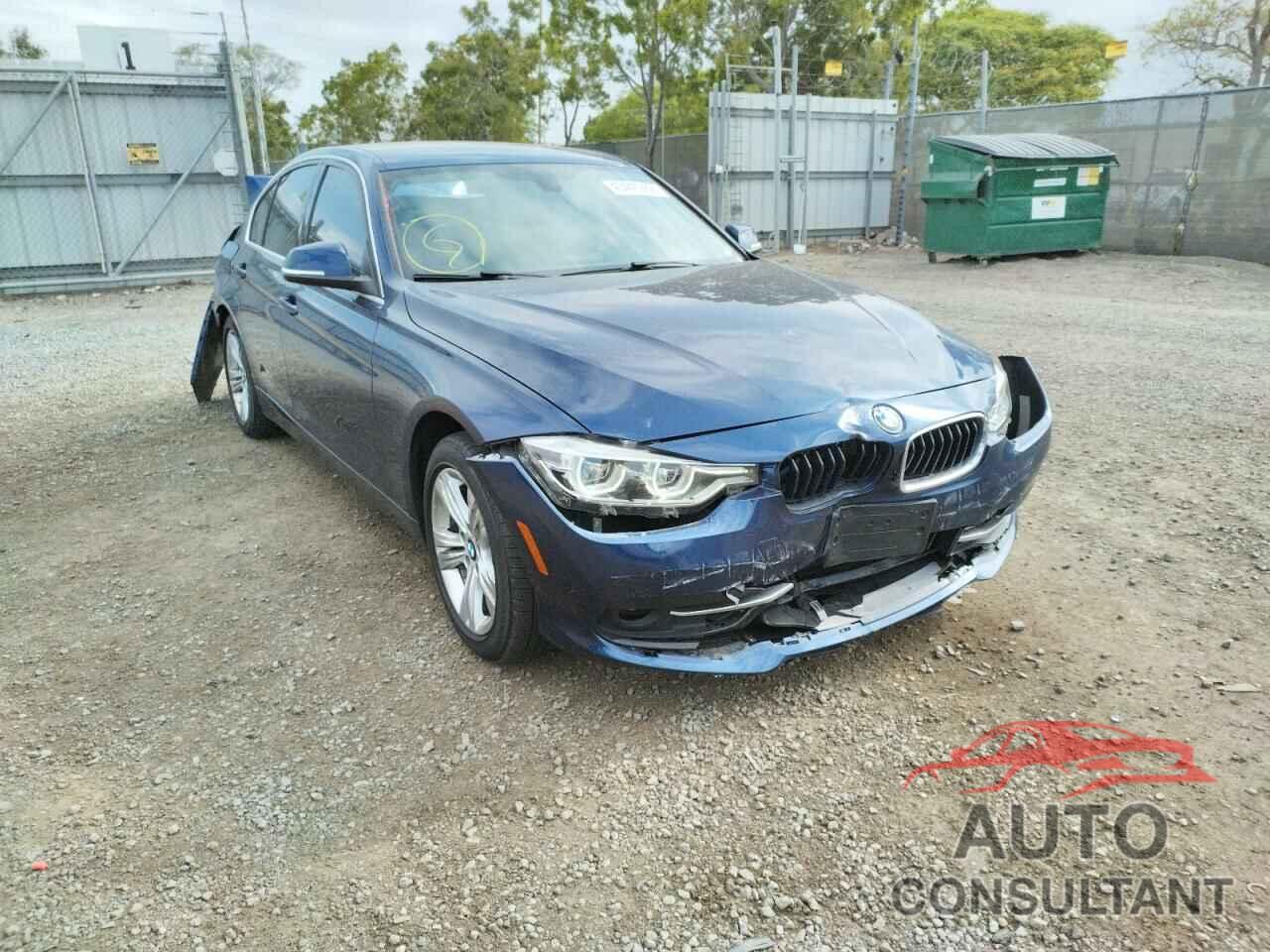 BMW 3 SERIES 2018 - WBA8B9G52JNU98657