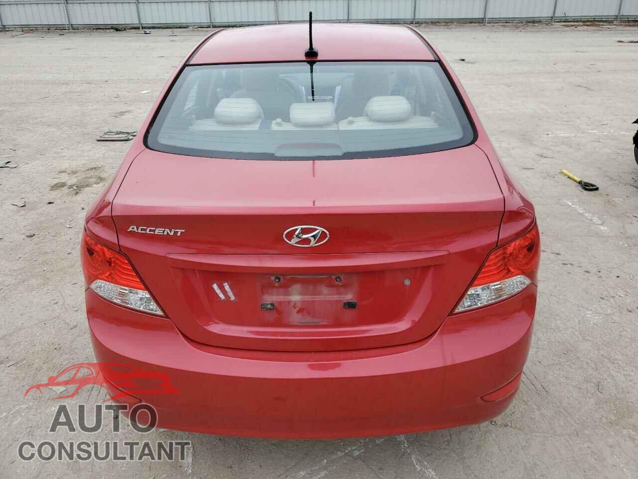HYUNDAI ACCENT 2013 - KMHCU4AE4DU451767