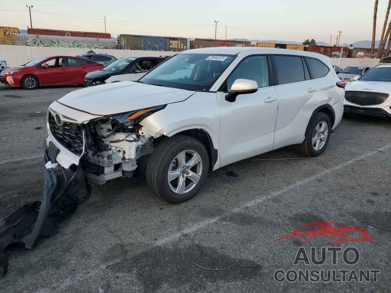 TOYOTA HIGHLANDER 2023 - 5TDKDRAH8PS048455