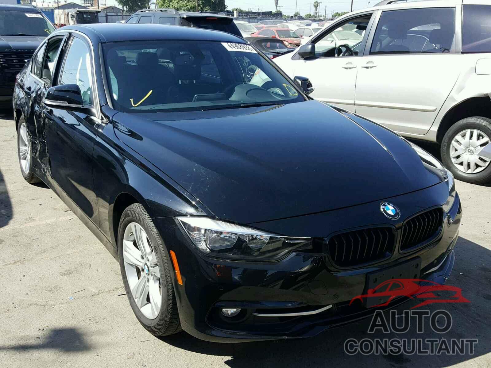 BMW 3 SERIES 2017 - WBA8B9G51HNU49766