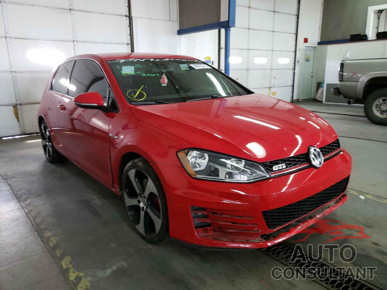 VOLKSWAGEN GTI 2016 - 3VWYT7AU7GM026149
