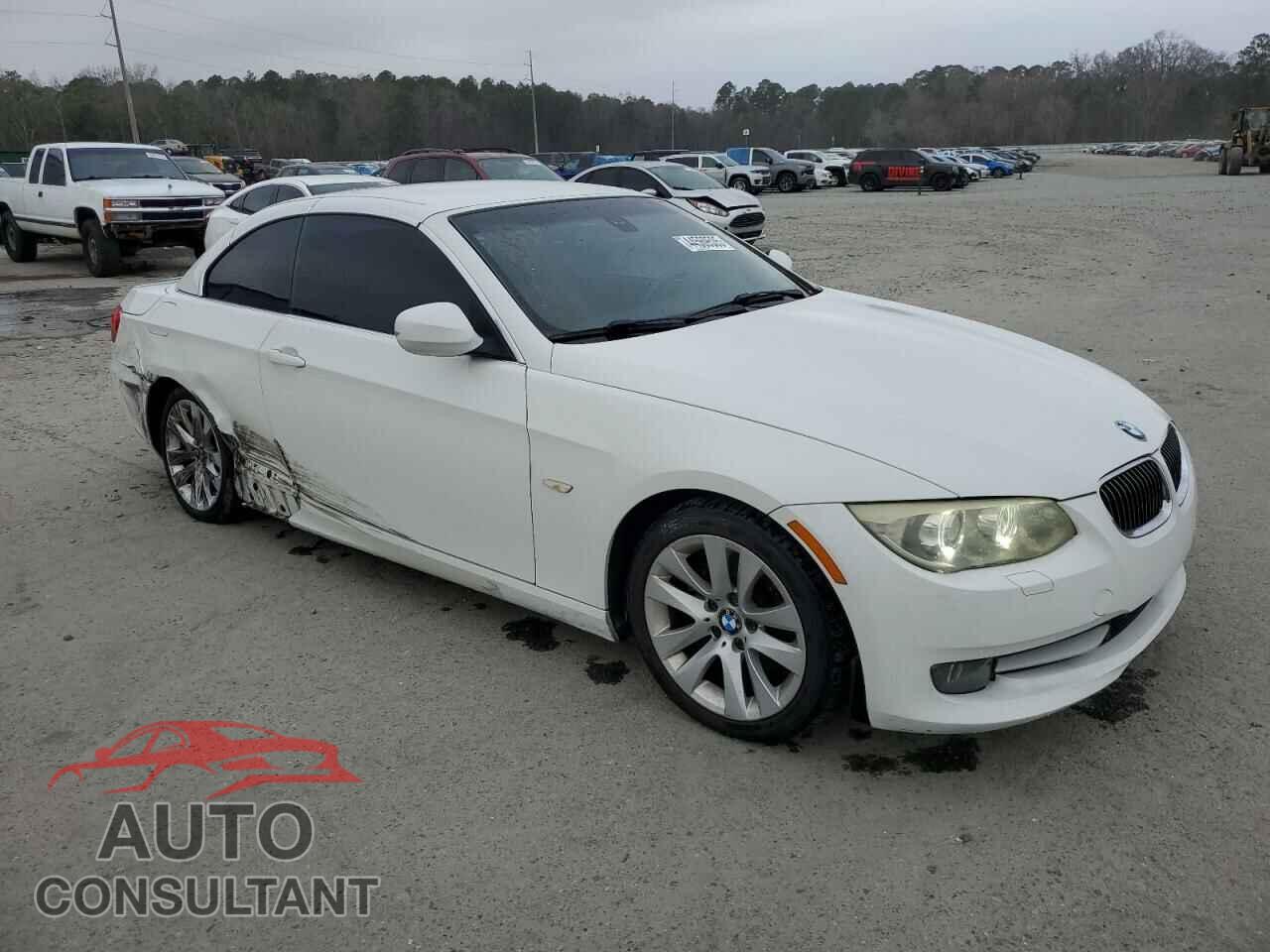 BMW 3 SERIES 2011 - WBADW3C59BE537252