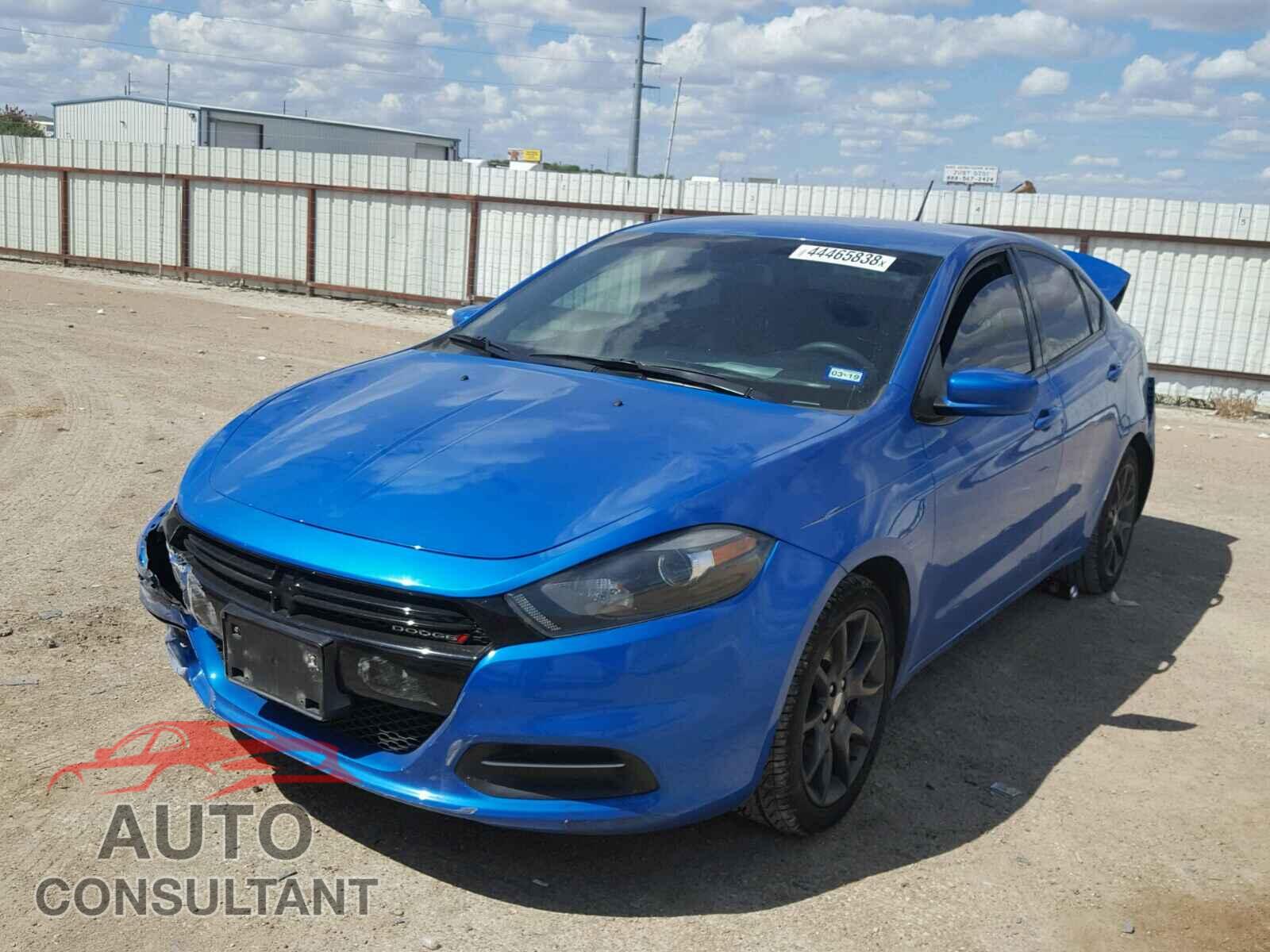 DODGE DART 2016 - 1C3CDFAA9GD591934