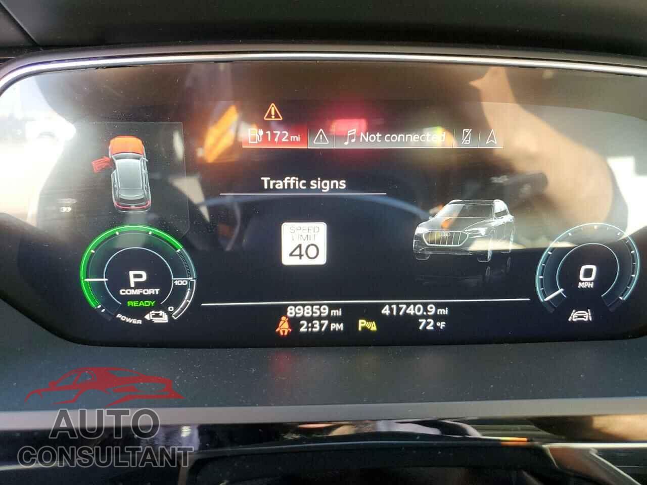 AUDI E-TRON 2019 - WA1VAAGE2KB014364