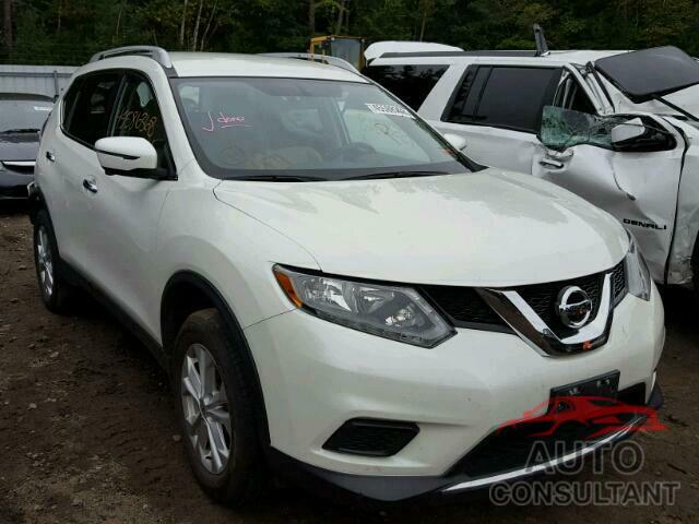 NISSAN ROGUE S 2016 - KNMAT2MV6GP690254