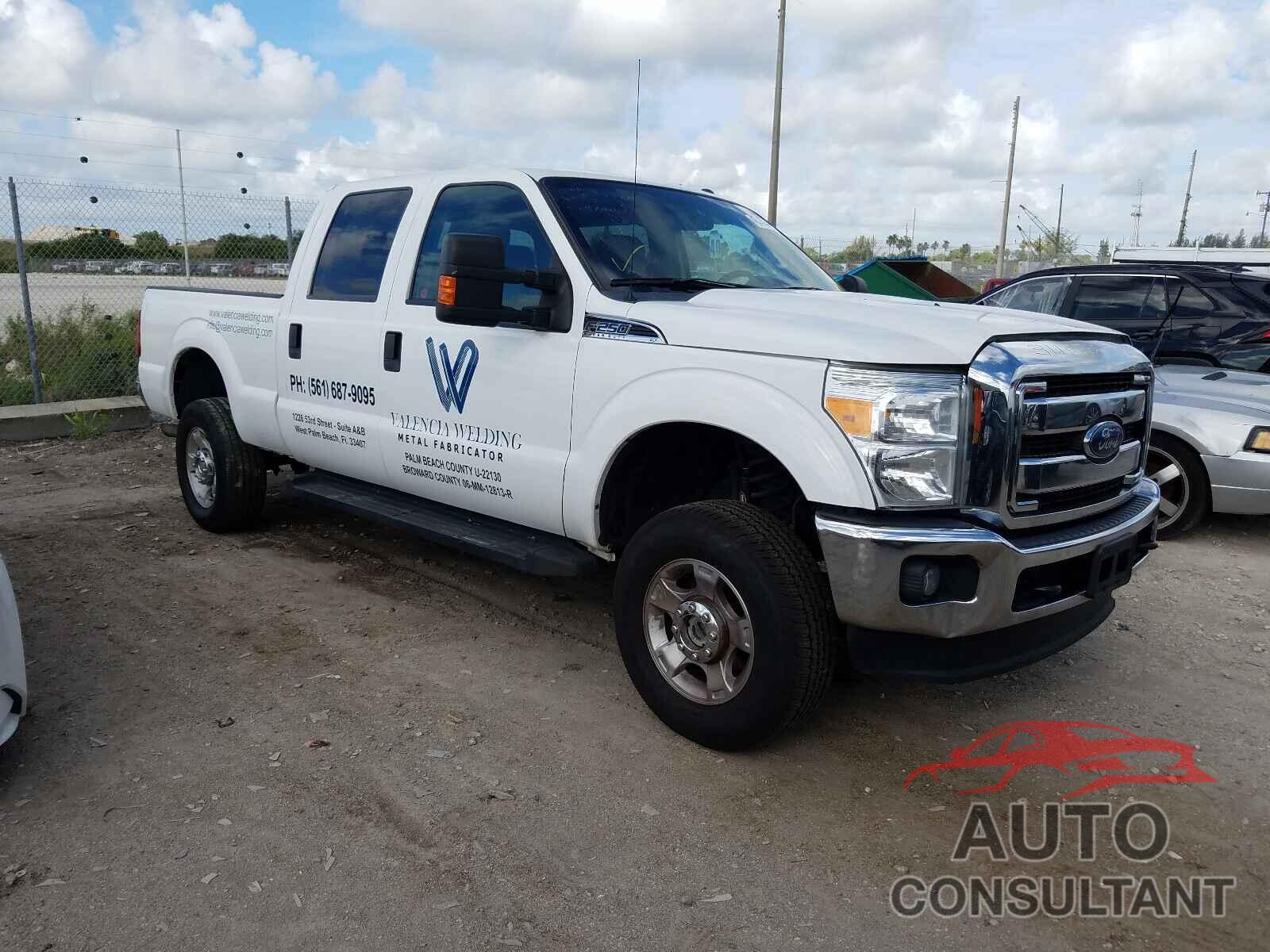 FORD F250 2016 - 1FT7W2B6XGEA61461