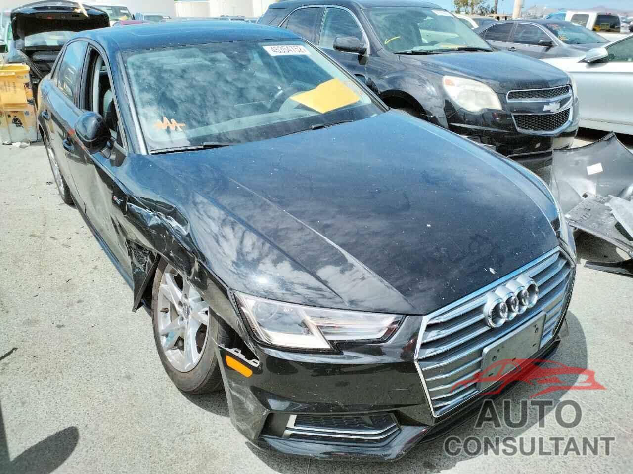 AUDI A4 2018 - WAUKMAF45JA038524