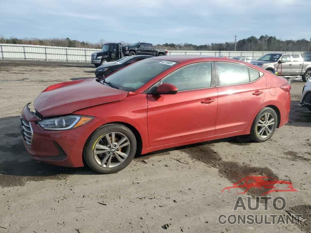 HYUNDAI ELANTRA 2018 - 5NPD84LFXJH241599