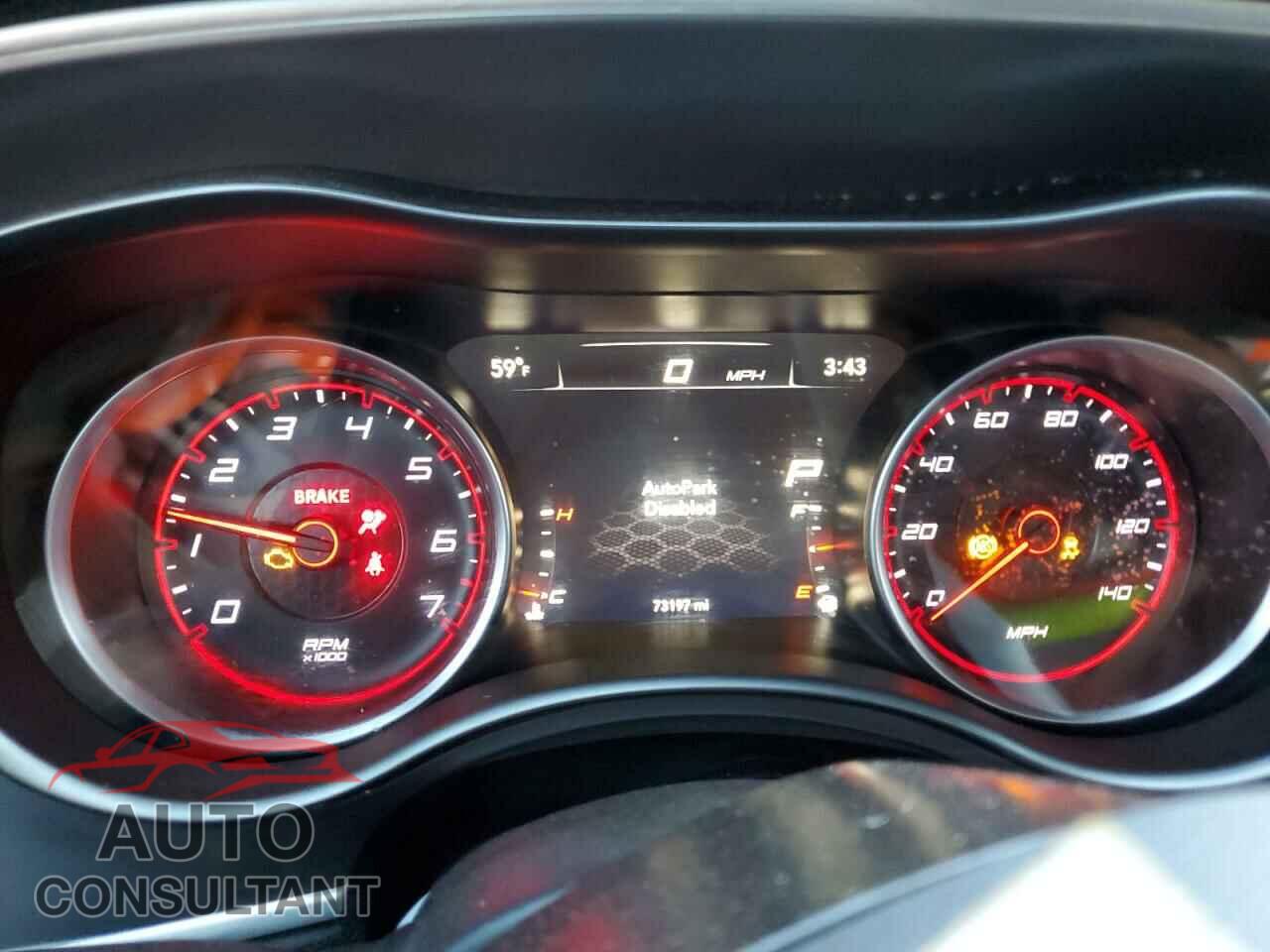 DODGE CHARGER 2019 - 2C3CDXBG3KH643532