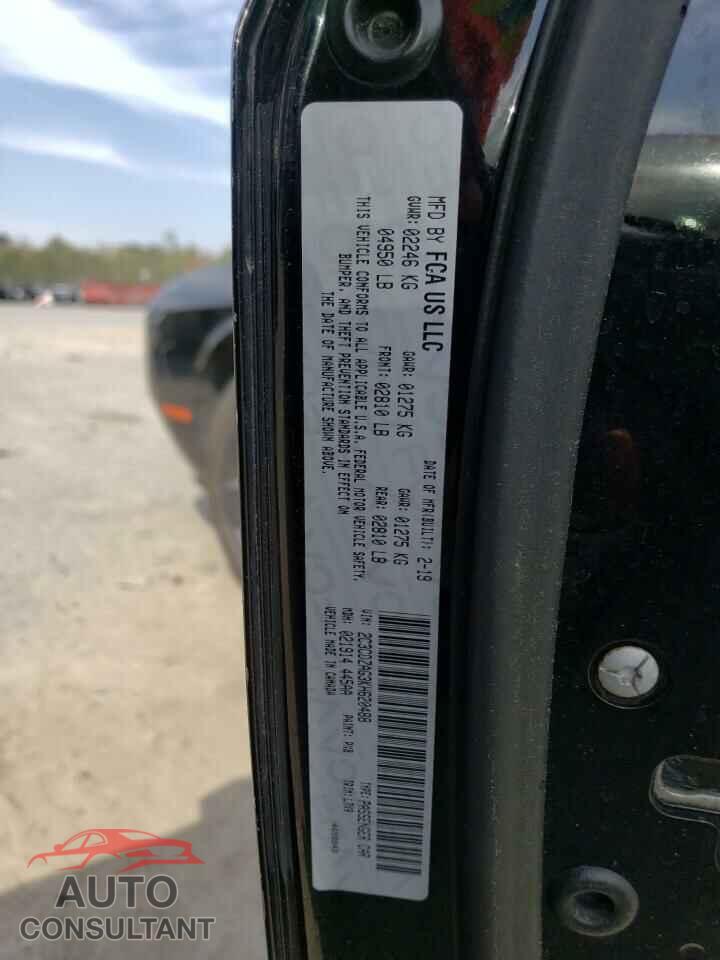 DODGE CHALLENGER 2019 - 2C3CDZAG3KH620488
