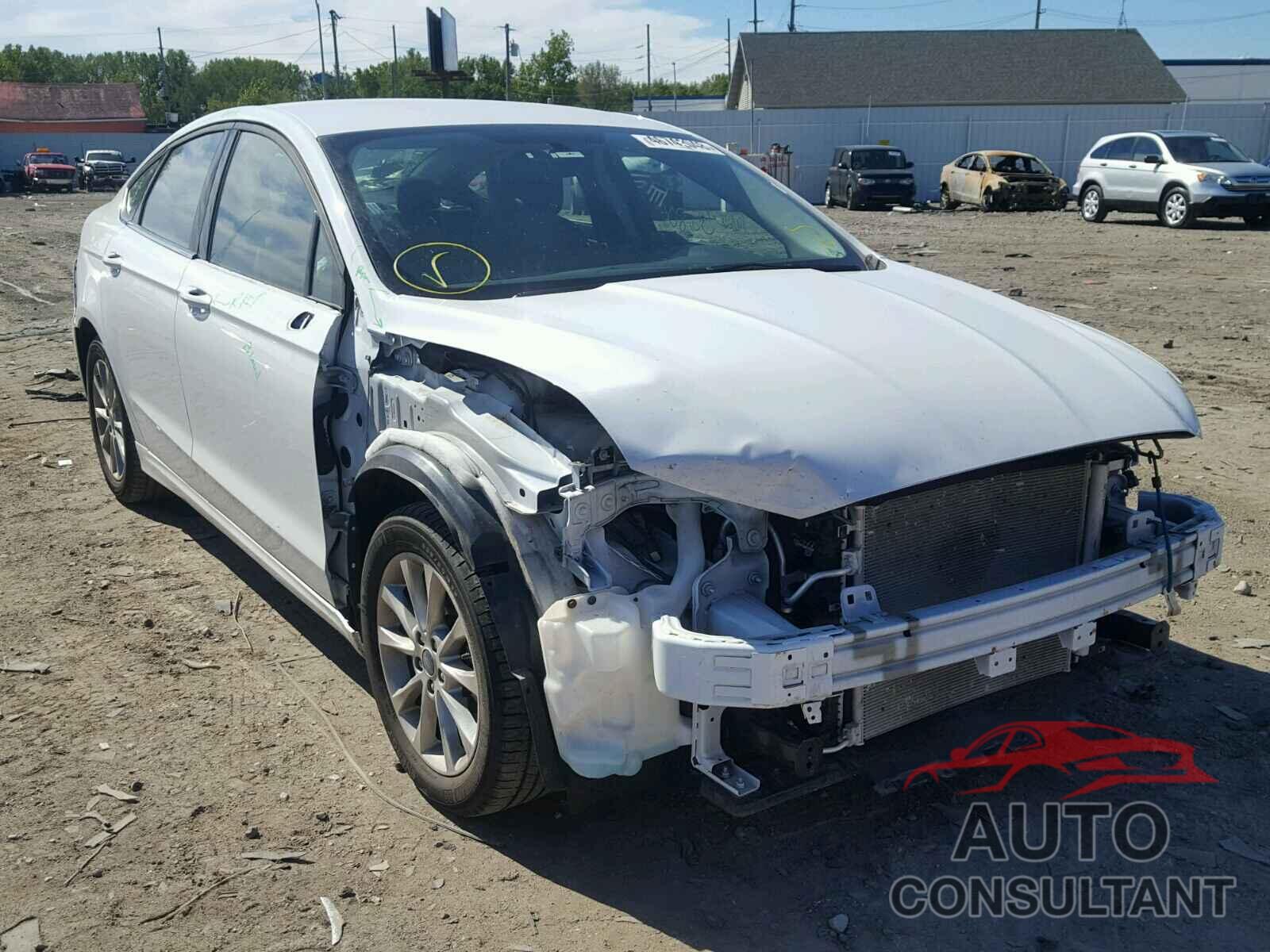 FORD FUSION 2017 - 3FA6P0H74HR316638