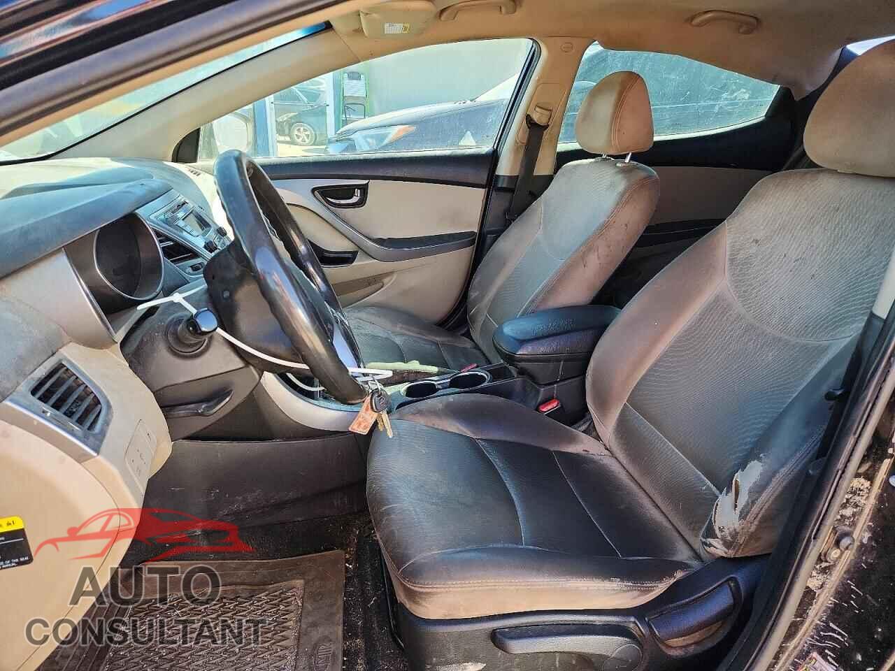 HYUNDAI ELANTRA 2014 - KMHDH4AE1EU218732