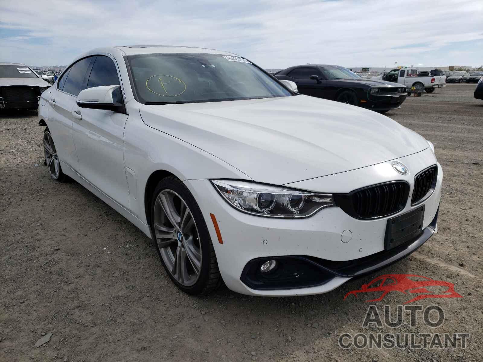 BMW 4 SERIES 2017 - WBA4F7C56HG437923