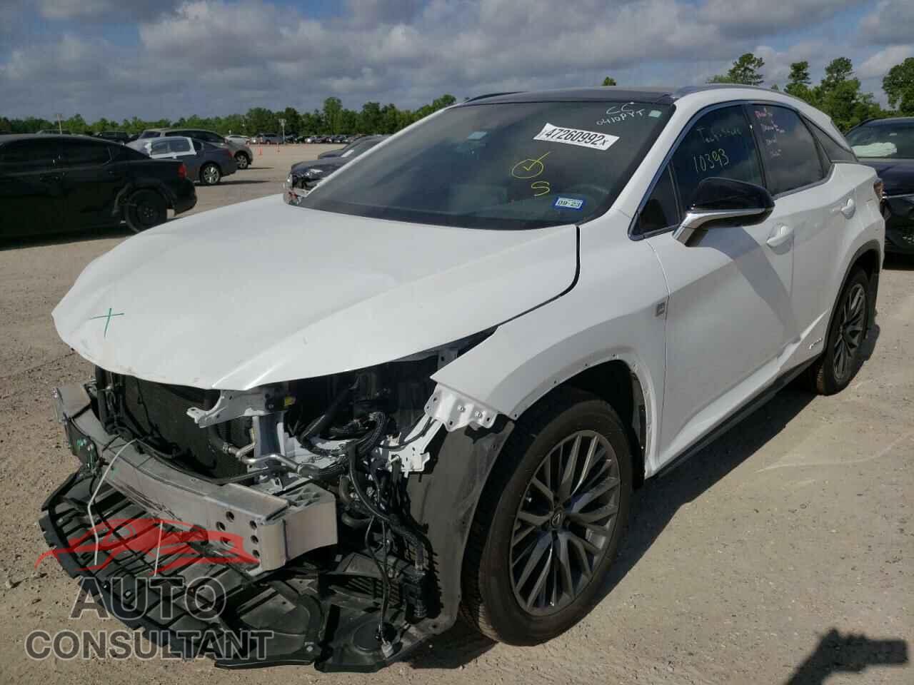 LEXUS RX450 2022 - 2T2YGMDA2NC072786