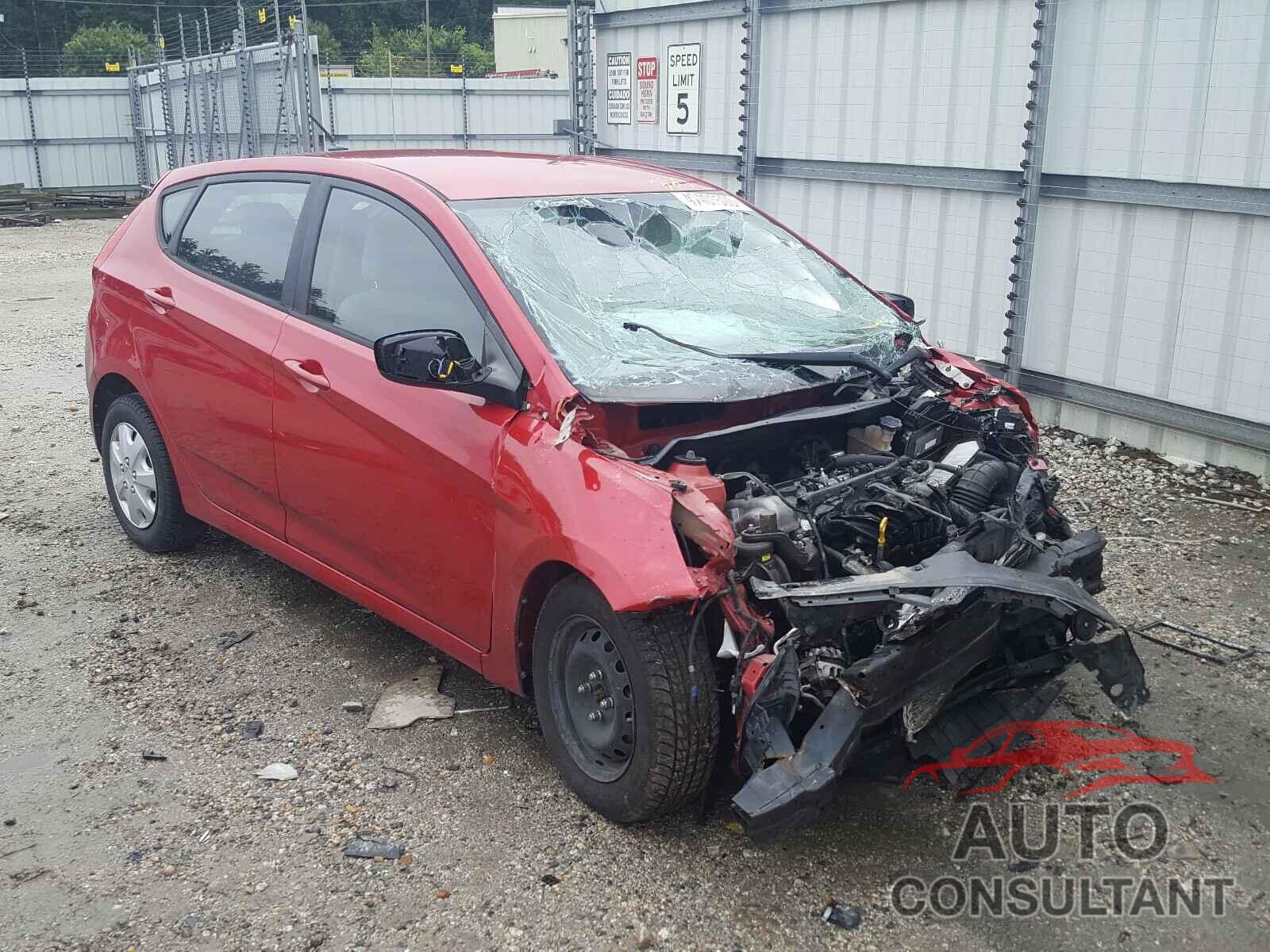 HYUNDAI ACCENT 2016 - KMHCT5AE9GU268149