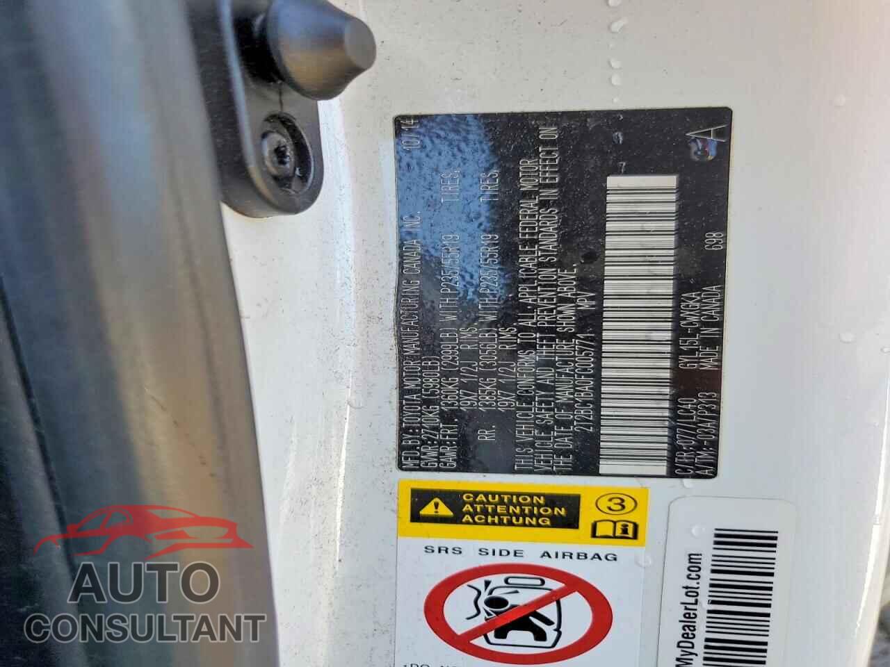 LEXUS RX450 2015 - 2T2BC1BA0FC005771