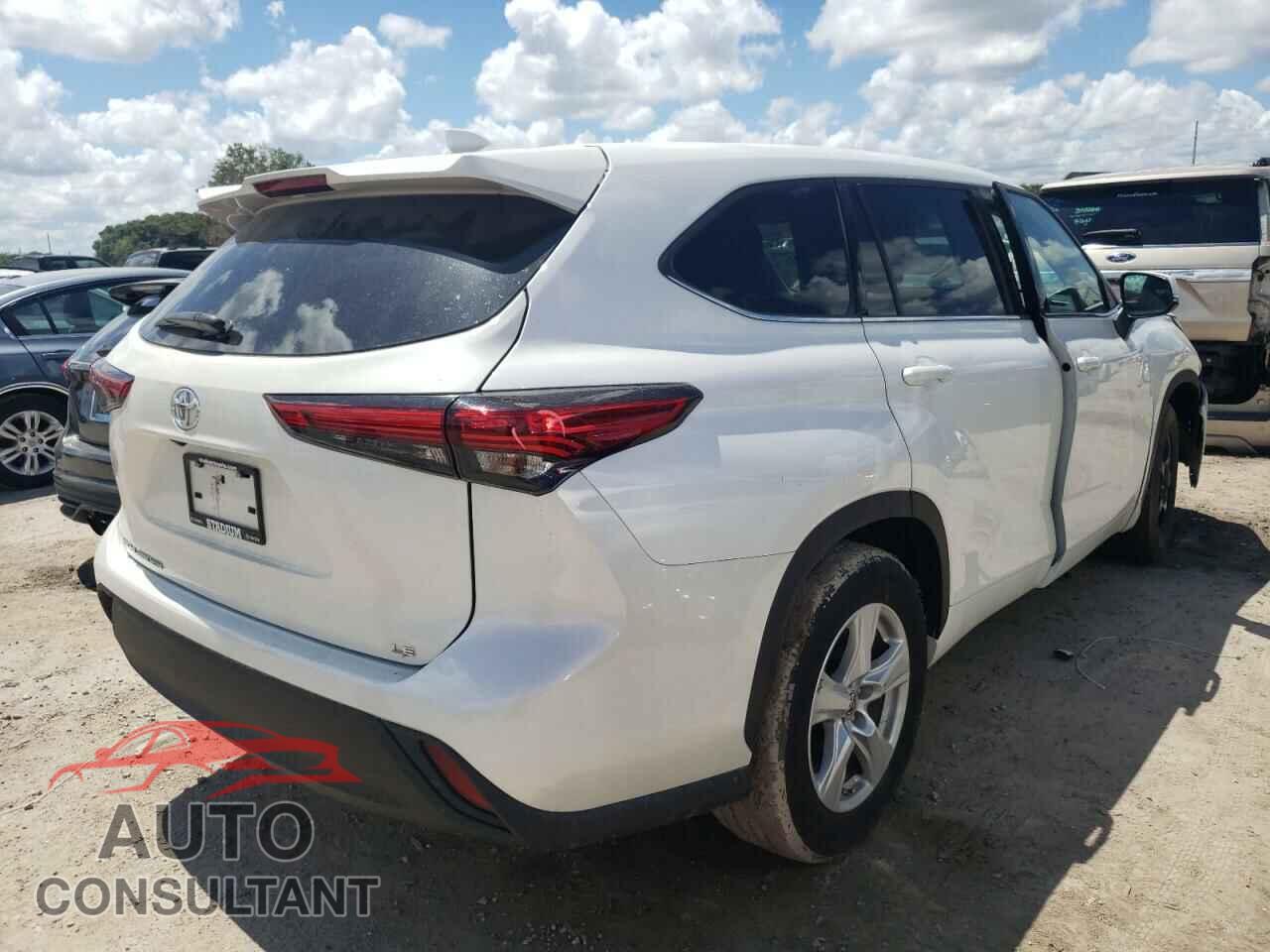 TOYOTA HIGHLANDER 2021 - 5TDZZRAH8MS031506