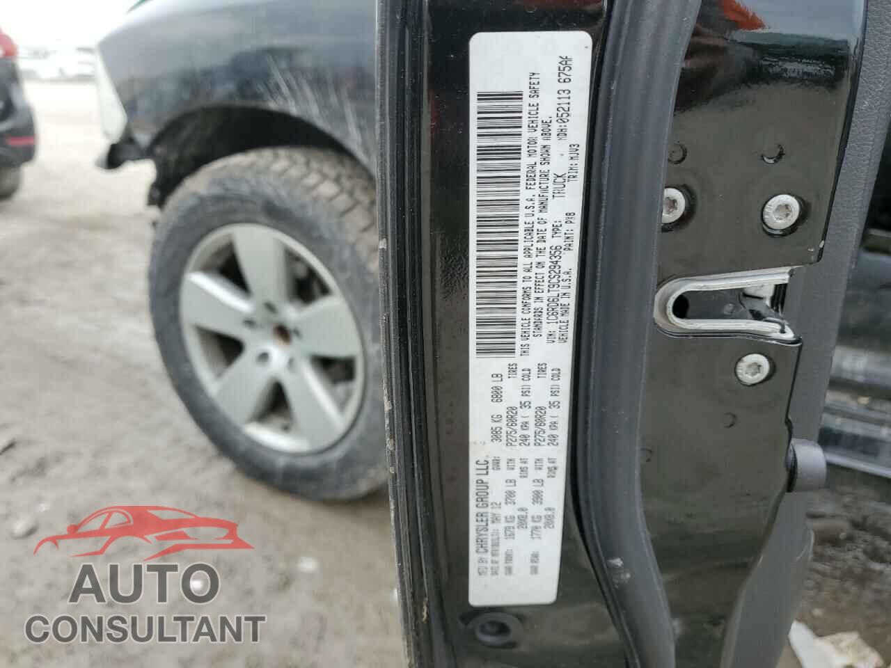 DODGE RAM 1500 2012 - 1C6RD6LT9CS294356