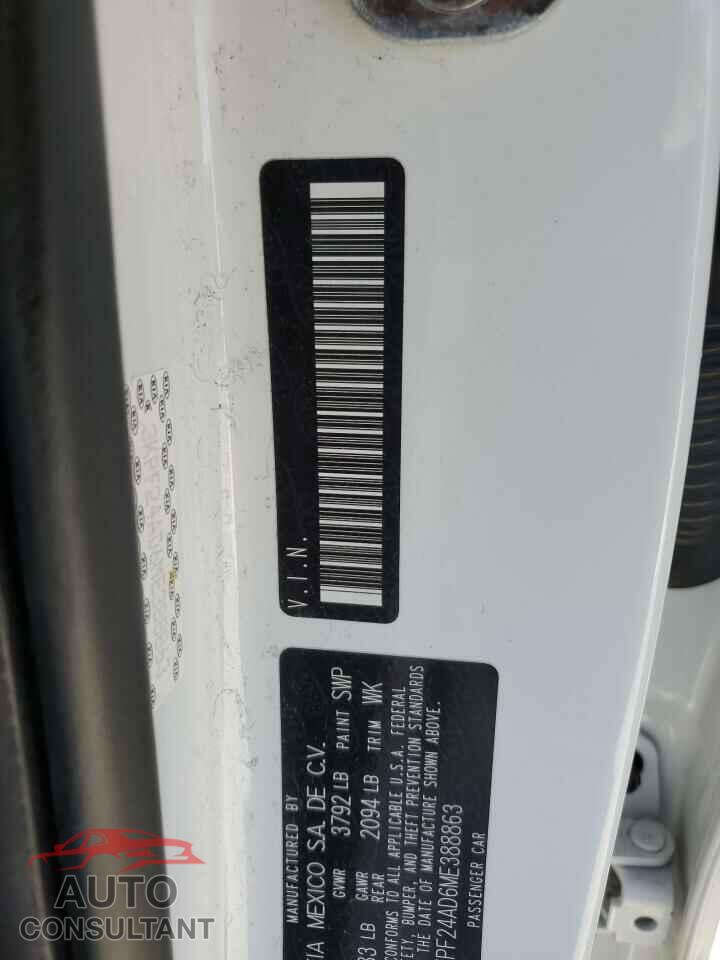 KIA FORTE 2021 - 3KPF24AD6ME388863