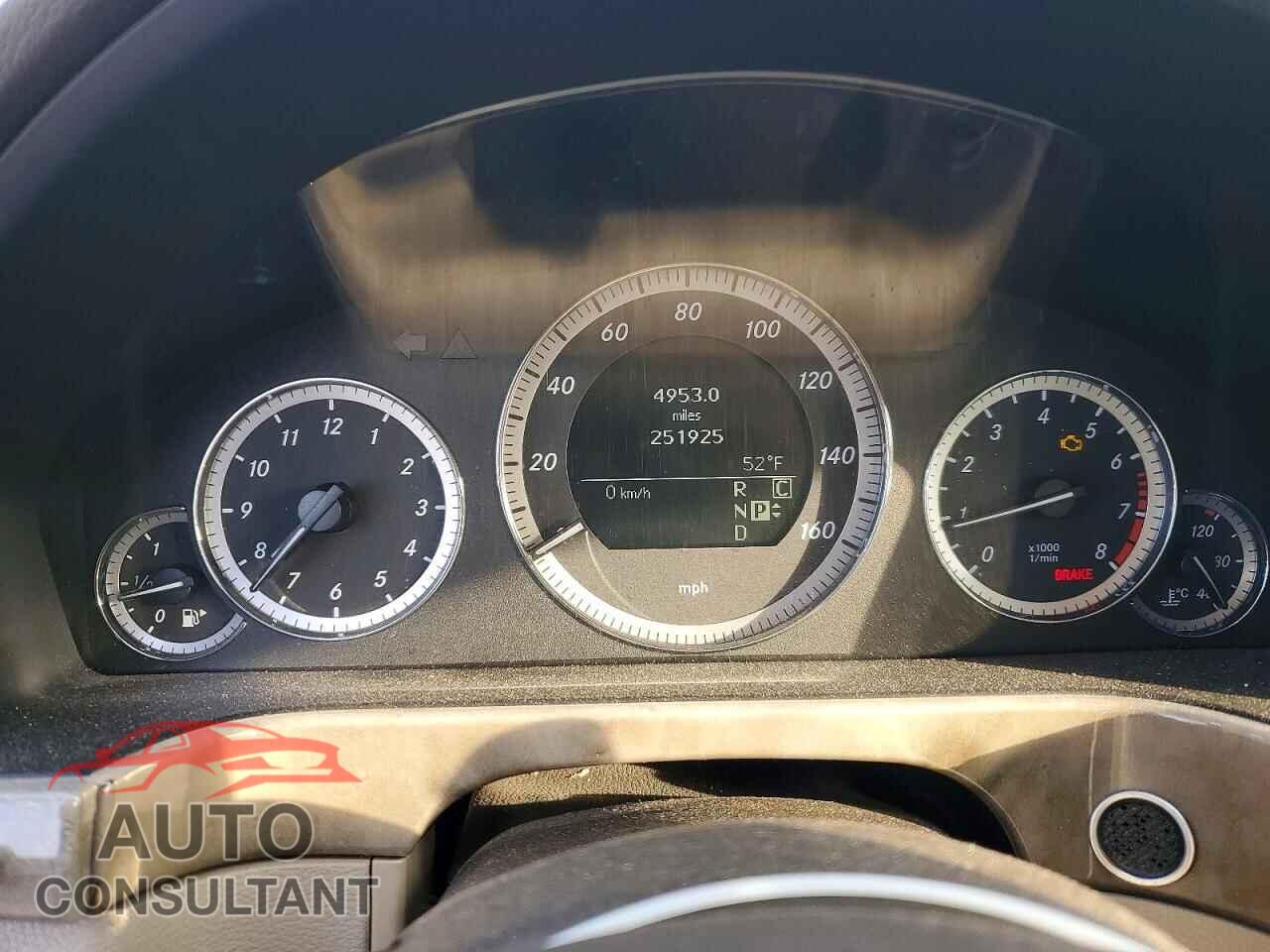 MERCEDES-BENZ E-CLASS 2010 - WDDHF8HB5AA262197