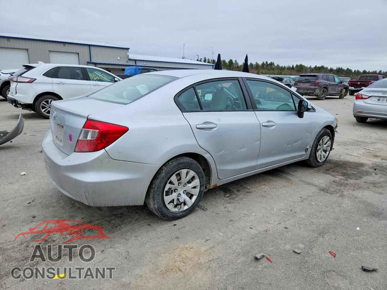 HONDA CIVIC 2012 - 2HGFB2F52CH606761