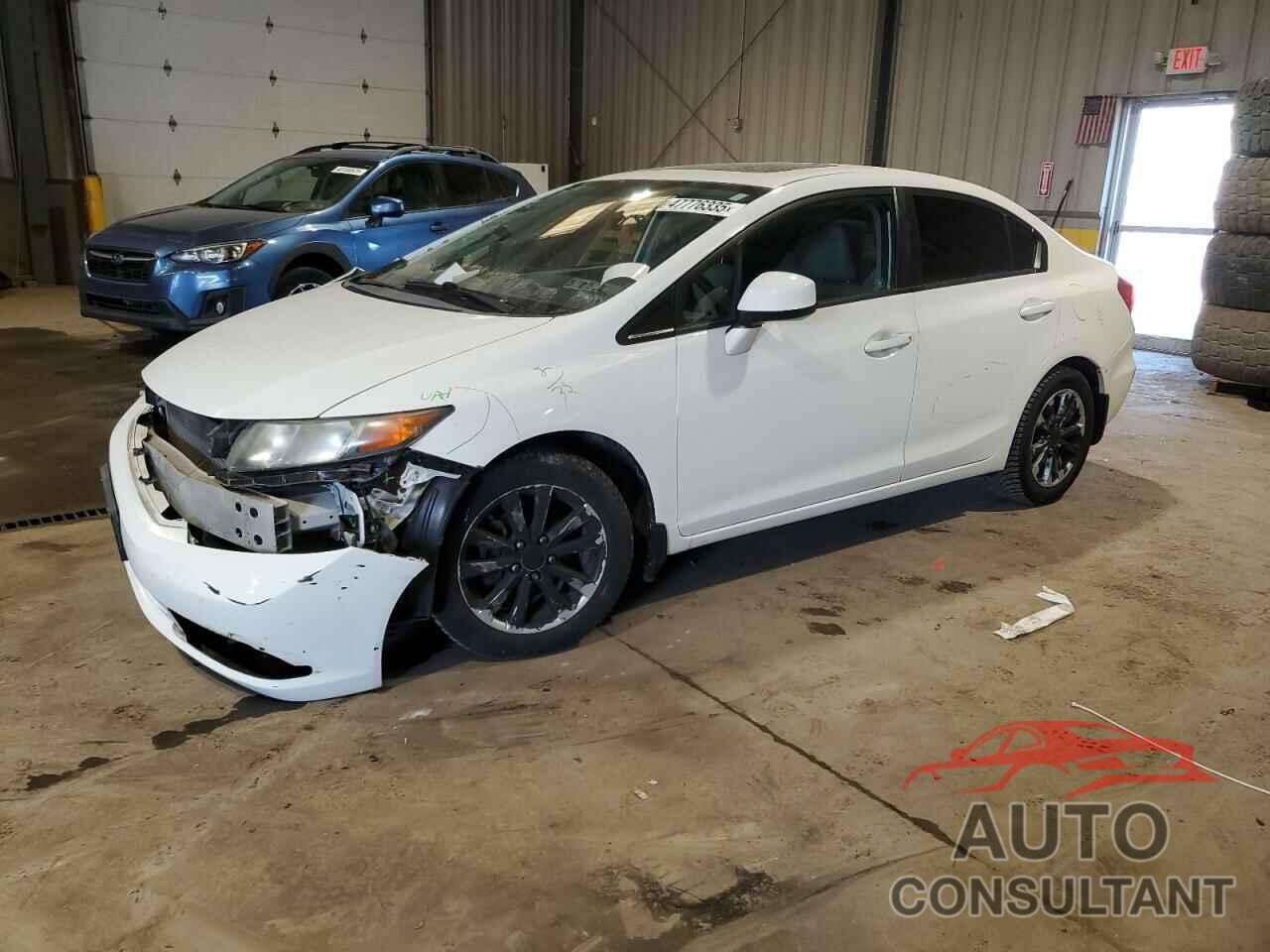 HONDA CIVIC 2012 - 19XFB2F87CE305164