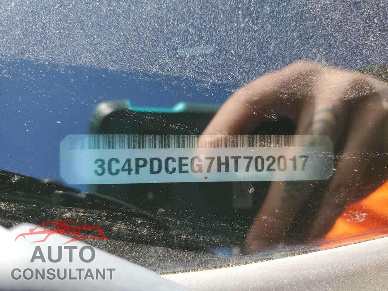 DODGE JOURNEY 2017 - 3C4PDCEG7HT702017